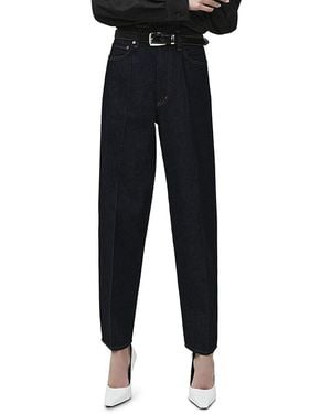 Agolde '80S High Rise Vintage Taper Jeans - Black