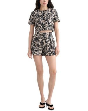 Toccin Nara Cuffed Shorts - Black