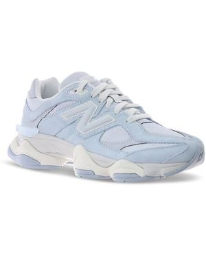 New Balance 9060 Suede Sneakers - Blue