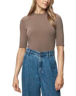 Splendid Elbow Sleeve Tee - Blue