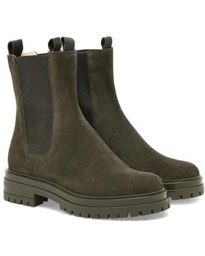 Gianvito Rossi Chester Booties - Green