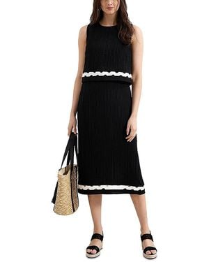 Phase Eight Claire Double Layer Dress - Black
