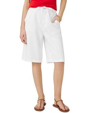 Splendid Lounge Denim Shorts - White