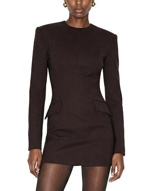 Ronny Kobo Brette Long Sleeve Mini Dress - Black