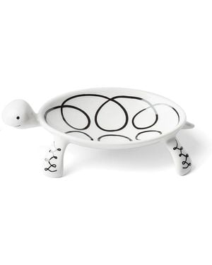 Kate Spade Wild Things Turtle Ring Dish - White