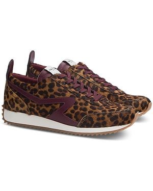Rag & Bone Retro Runner Suede Sneakers - Brown