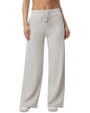 Vuori Halo Essential Wide Leg Pants - Gray