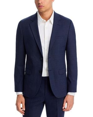 HUGO Arti Extra Slim Fit Plaid Suit Jacket - Blue