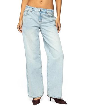 Edikted Ace Relaxed Jeans - Blue