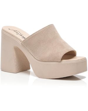 Free People Zoe Platform Sandals - Pink
