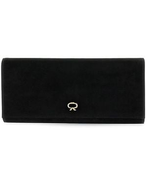 Gianvito Rossi Monica Clutch - Black