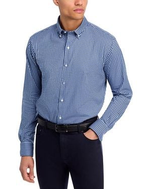 Peter Millar Conway Crown Lite Cotton Stretch Sport Shirt - Blue