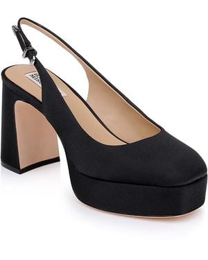 Badgley Mischka Rylan Platform Slingback Pumps - Blue