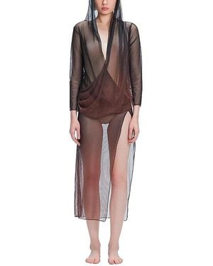 Moeva Rosie Cover Up Dress Resortwear - Red