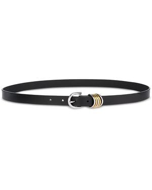 Rag & Bone Sasha Leather Belt - White