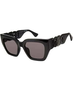 Kurt Geiger Cat Eye Sunglasses, 52Mm - Black