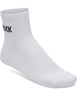 Birkenstock Cotton Crew Ankle Socks - White