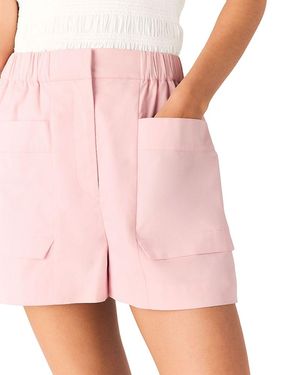 Maje Ionea Cotton Shorts - Pink