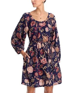 Tommy Bahama Exquisite Bloom Long Sleeve Dress - Blue