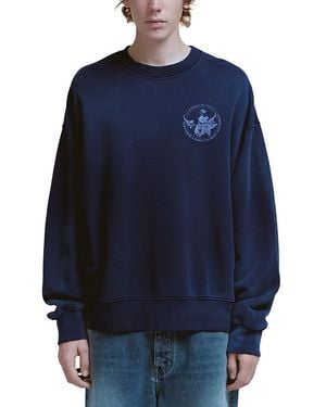 NAHMIAS Youth Enrichment Crewneck Graphic Sweatshirt - Blue