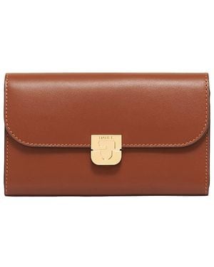 Gerard Darel Snap Wallet - Brown