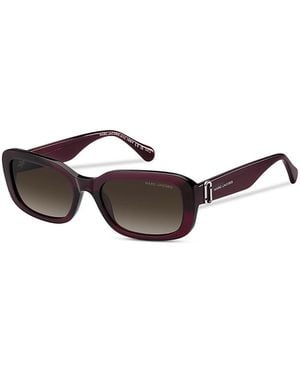 Marc Jacobs Rectangular Sunglasses, 55Mm - Red