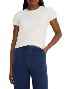 NIC+ZOE Textured Tee - Blue