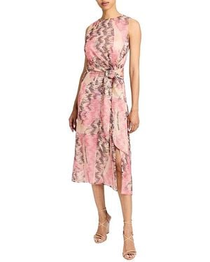 Santorelli Dorothy A-Line Sleeveless Dress - Pink