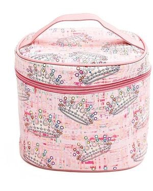 Sunshine Society Crown Jewel Toiletry Bag - Pink