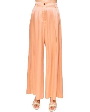 Cami NYC Fabian High Rise Charmeuse Pant - Orange