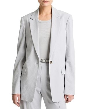 Vince Single Breasted Blazer - Gray