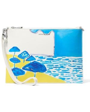 Michael Kors Convertible Wristlet - Blue