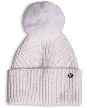 Ted Baker Pom Beanie - White