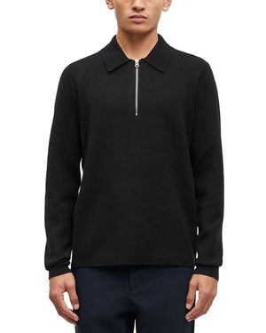 Samsøe & Samsøe Samse Samse Guna Half Zip Sweater - Black