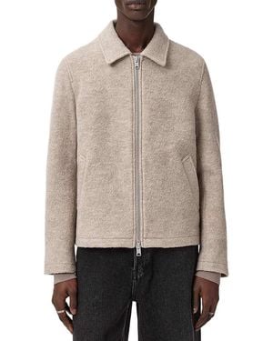 AllSaints Celeste Cropped Fit Jacket - Natural