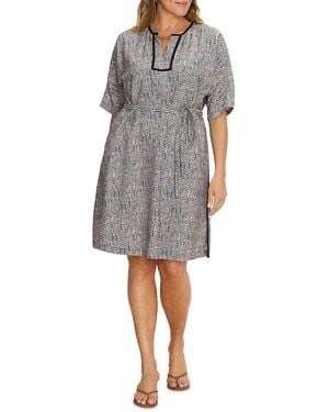 NIC+ZOE Devon Sun Speckle Dress - Gray