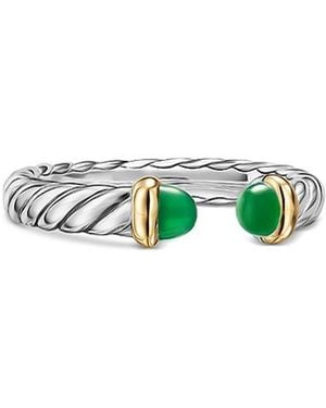 David Yurman Petite Cable Open Ring - Multicolor