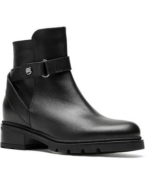 La Canadienne Steven Leather Ankle Boots - Black