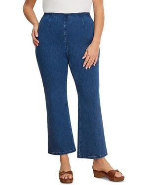 NIC+ZOE Berkeley High Rise Bootcut Jeans - Blue