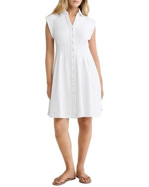 NIC+ZOE French Terry Rory Dress - White