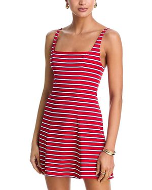 Alice + Olivia Julia Mini Dress - Red