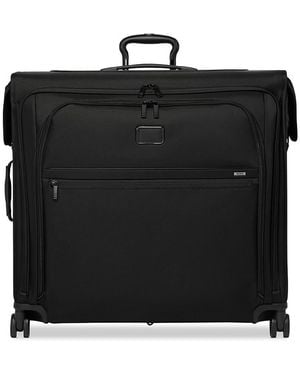 Tumi Large Checked Wheeled Garment Bag - Black