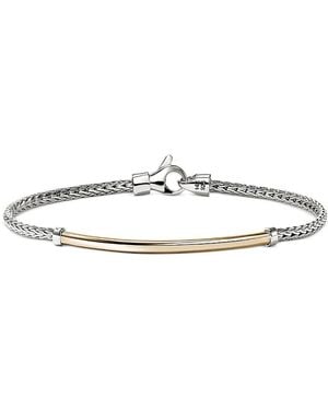 John Hardy Sterling & 14K Jh Essentials Bracelet - White