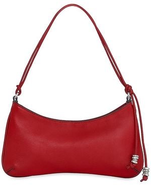 Rebecca Minkoff Reina Small Leather Shoulder Bag - Red