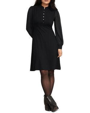 Hobbs Liberty Jersey Dress - Black