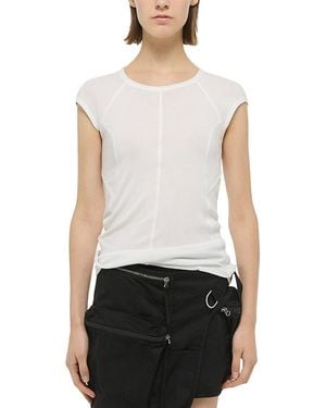 Helmut Lang Sport Cap Sleeve Top - White