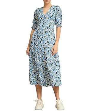 Hobbs Petite Bonnie Dress - Blue