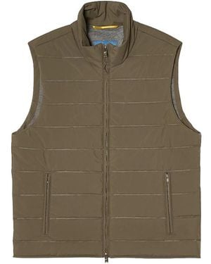 Robert Talbott Driver Quilted Vest - Green