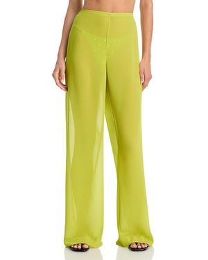 STAUD Stroll Pants Swim Cover-Up - Yellow