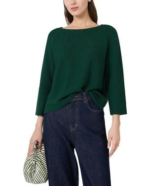 Weekend by Maxmara Wkdaddotto Boat Neck Sweater - Green